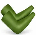 Baseball Arm Sleeves UV Sun Protection Cooling Arm Cover Sleeve - Olive Green The Glove Locker