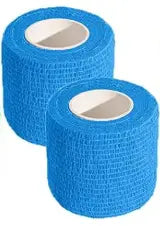 Light Blue Wrist Tape for Baseball KISEER 2 Pack 2" x 5 Yards Self Adhesive Bandage Wrap - Light Blue KISEER