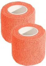 Orange Wrist Tape for Baseball KISEER 2 Pack 2" x 5 Yards Self Adhesive Bandage Wrap - Orange KISEER
